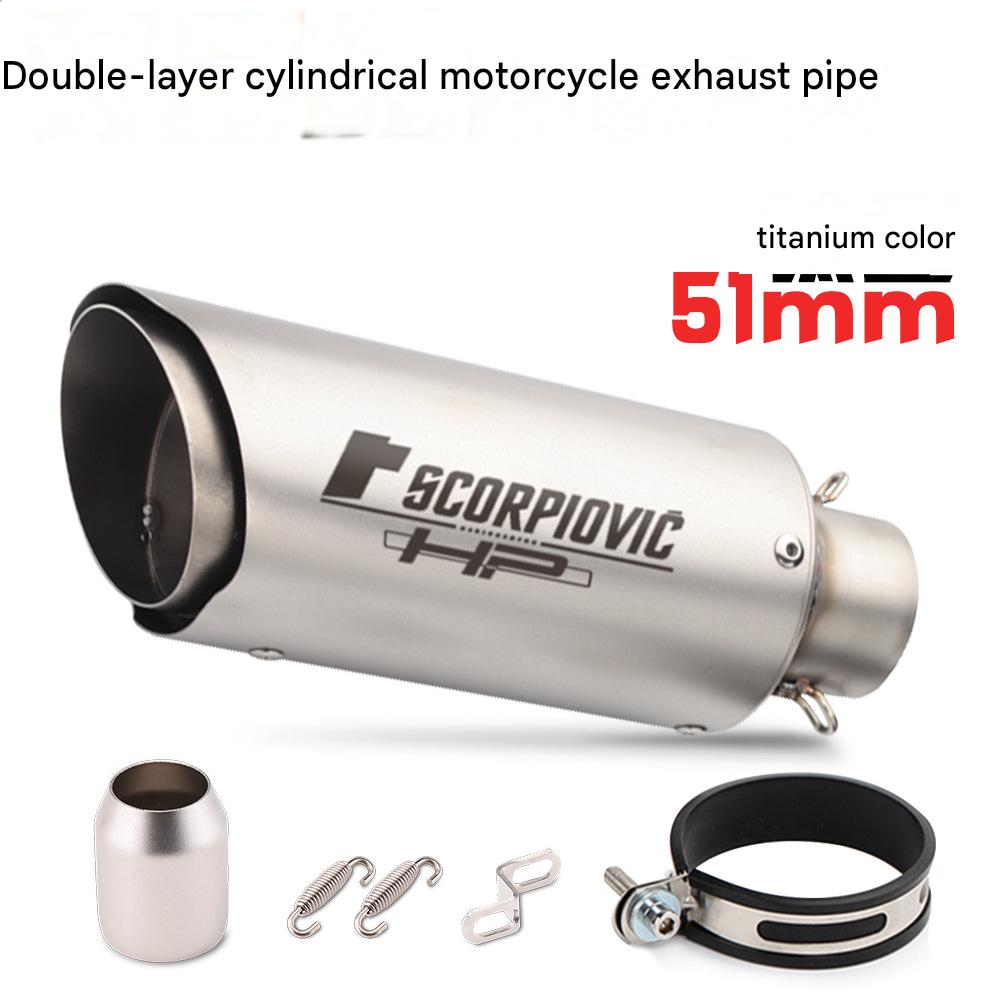 Double titanium cylinder -51 caliber