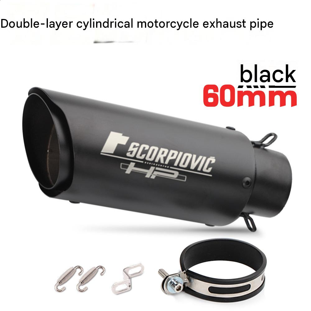 Double-layer all-black cylinder -60 caliber