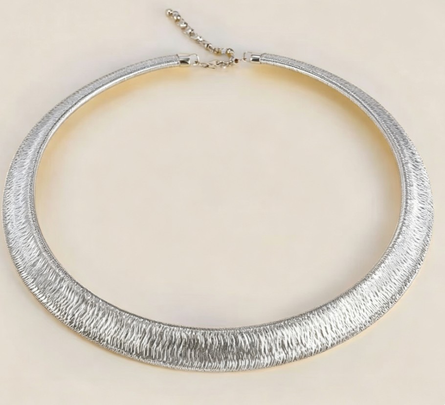2:Silver collar 45cm