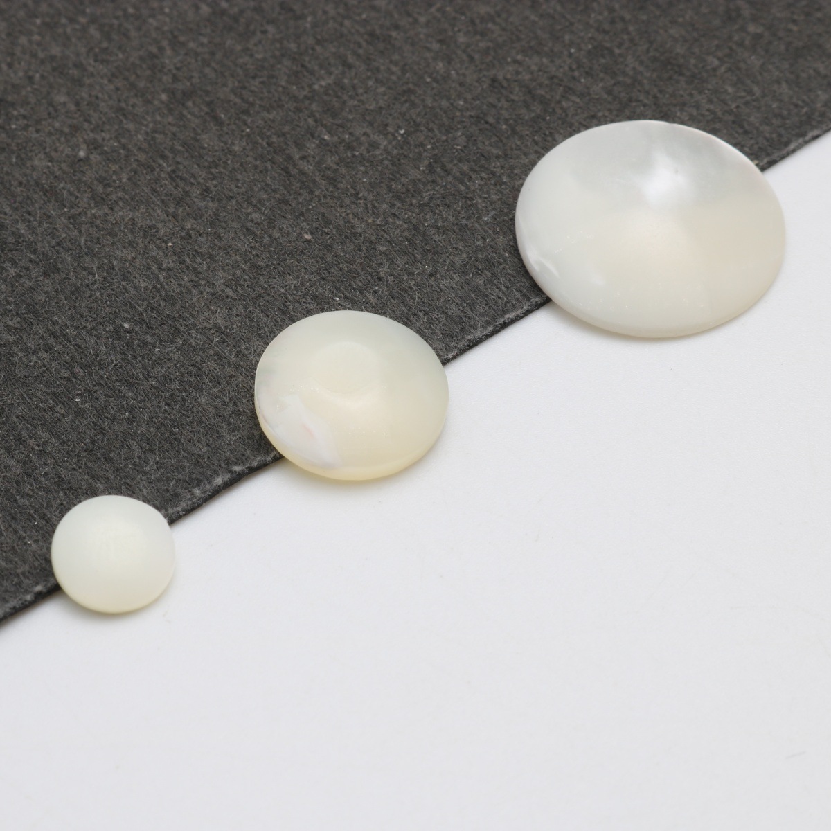 white 7.6mm