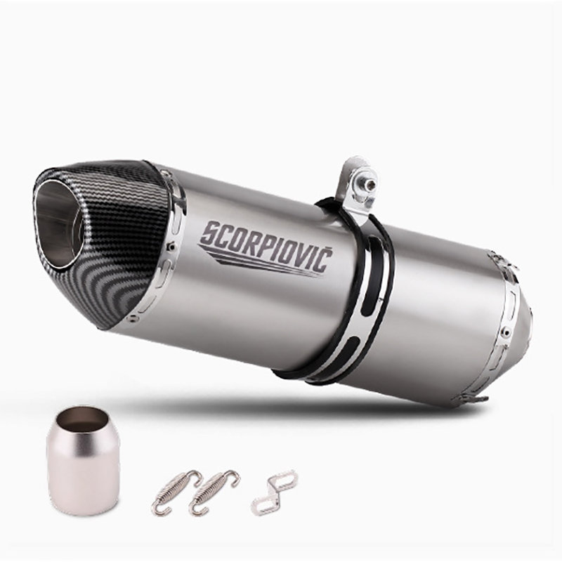R77 titanium color imitation carbon head comes with silencer