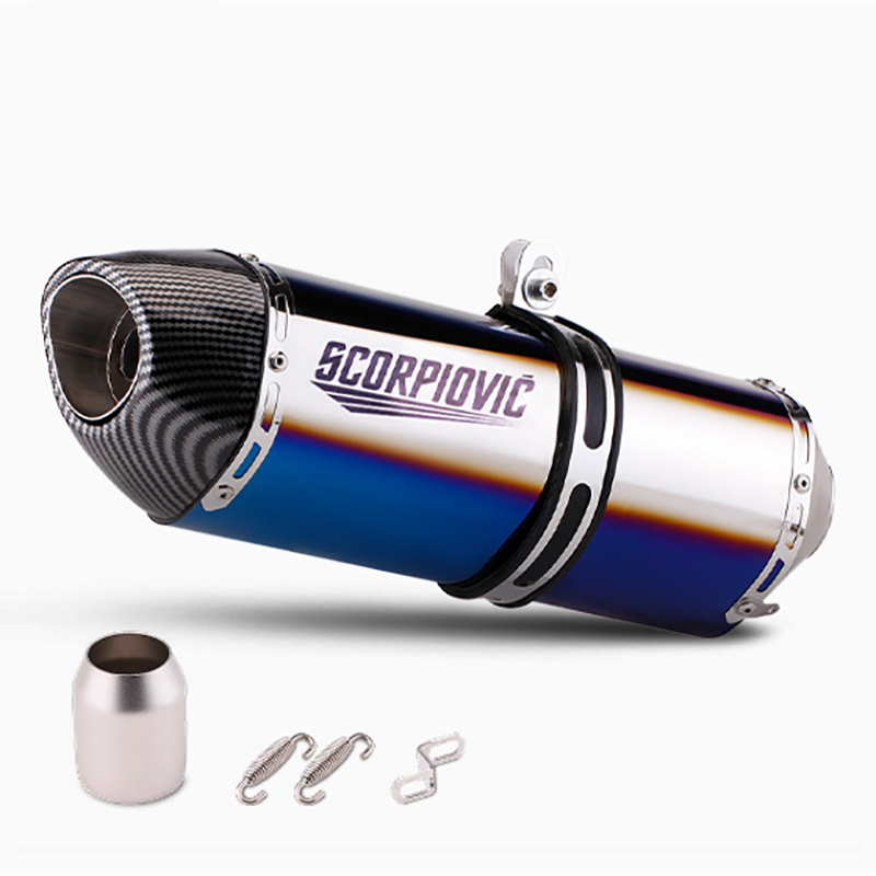 R77 semi-blue imitation carbon head comes with silencer