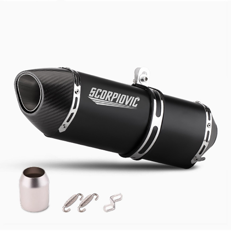 R77 black real carbon head comes with silencer