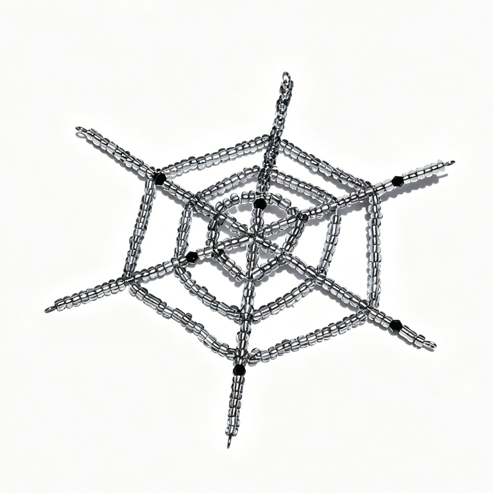2:Black spider web
