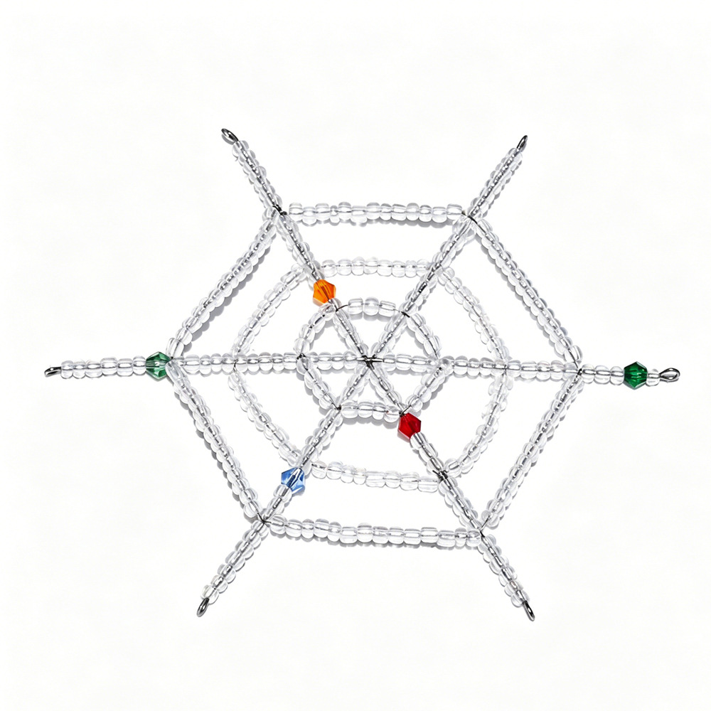 3:Colorful spider web