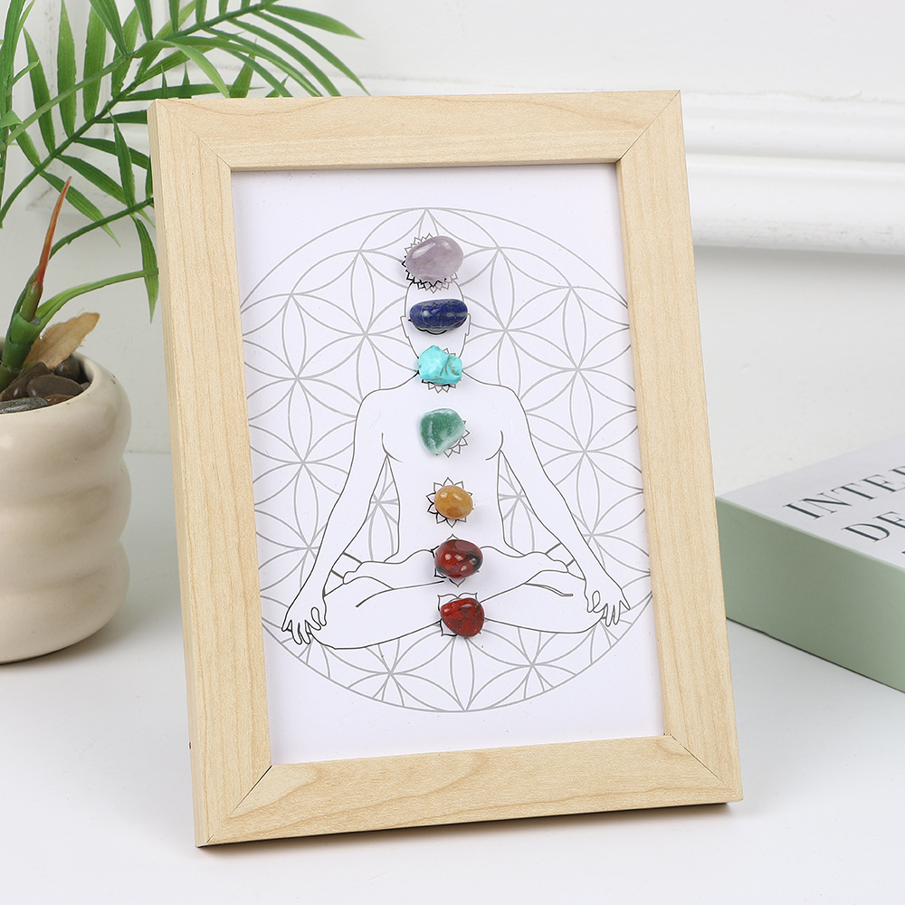 2:Colorful stone style b (sitting straight)