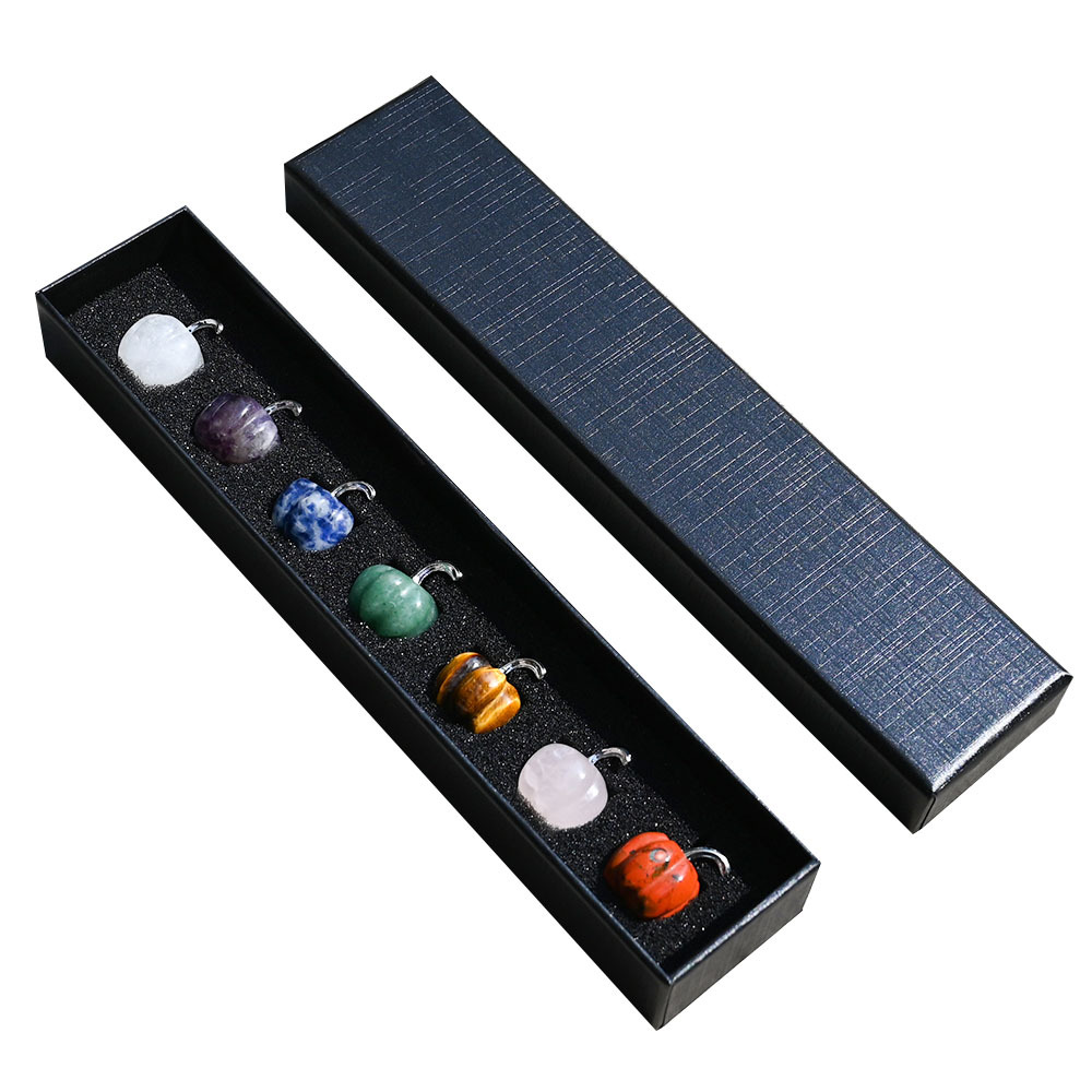 15:Tiger Eye 7 sets (black gift box)