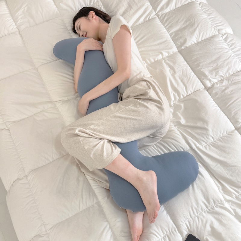 Seahorse-haze blue [soft and skin-friendly, maternal and infant grade]