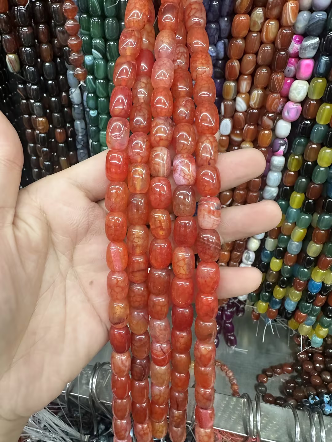 36:Light Crystal Orange-Red