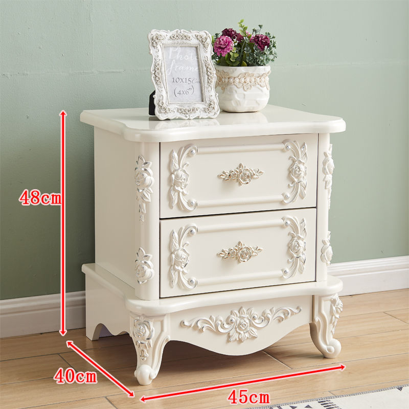 45cm wide ivory white silver