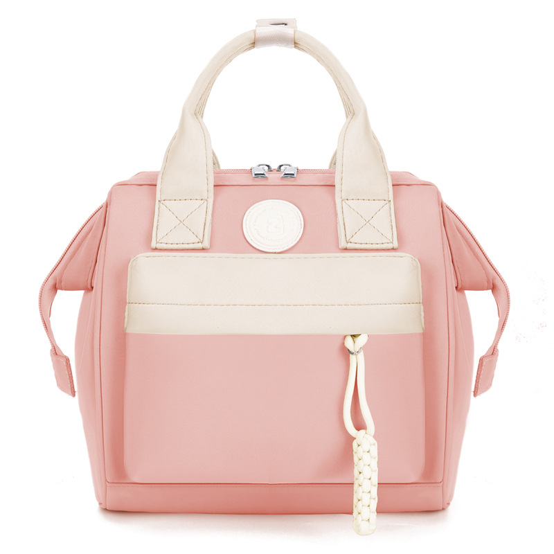 Pink with white