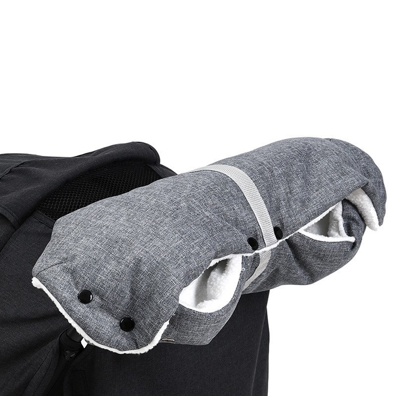 Integrated handle gloves gray