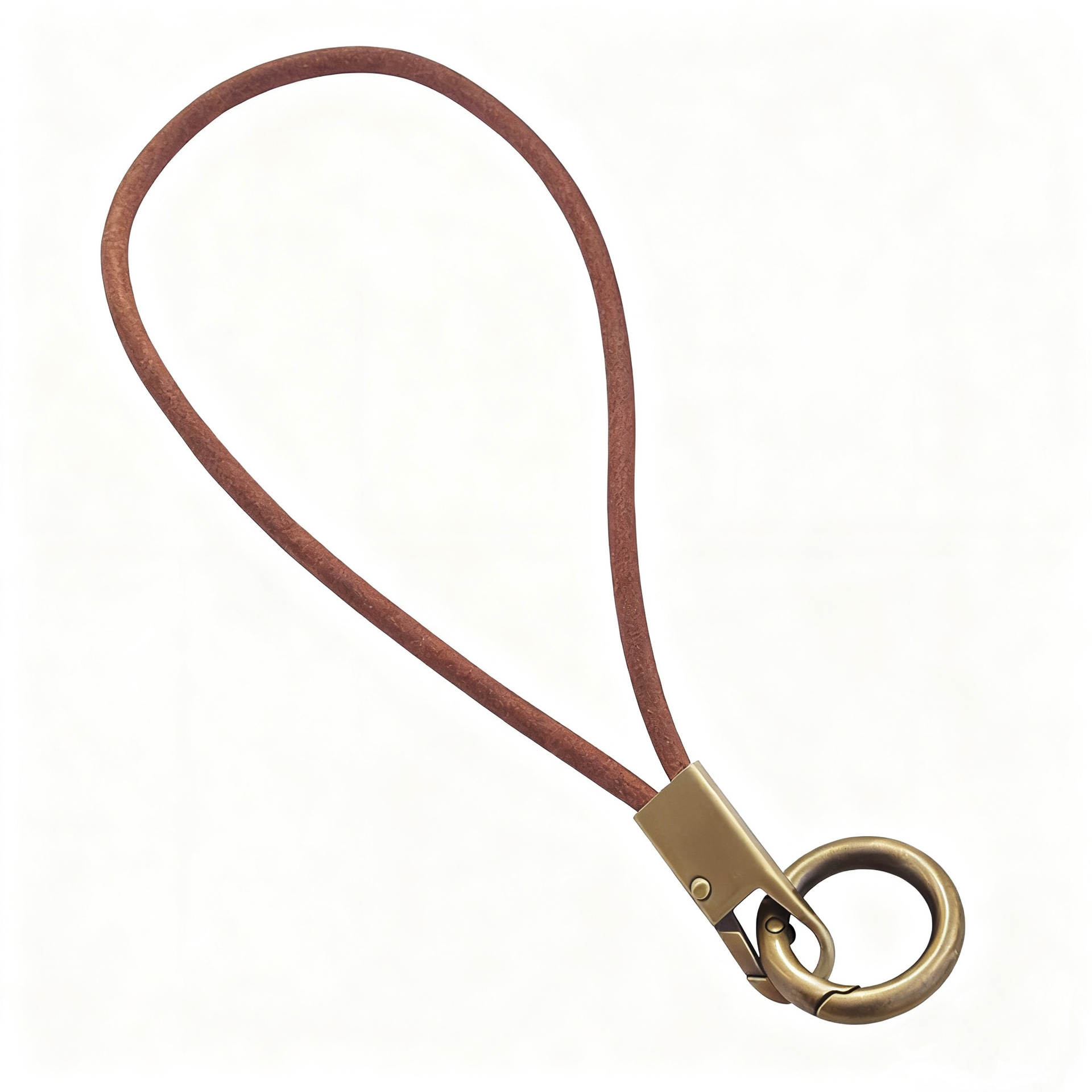 2:17cm Original color short style-hanging circle style