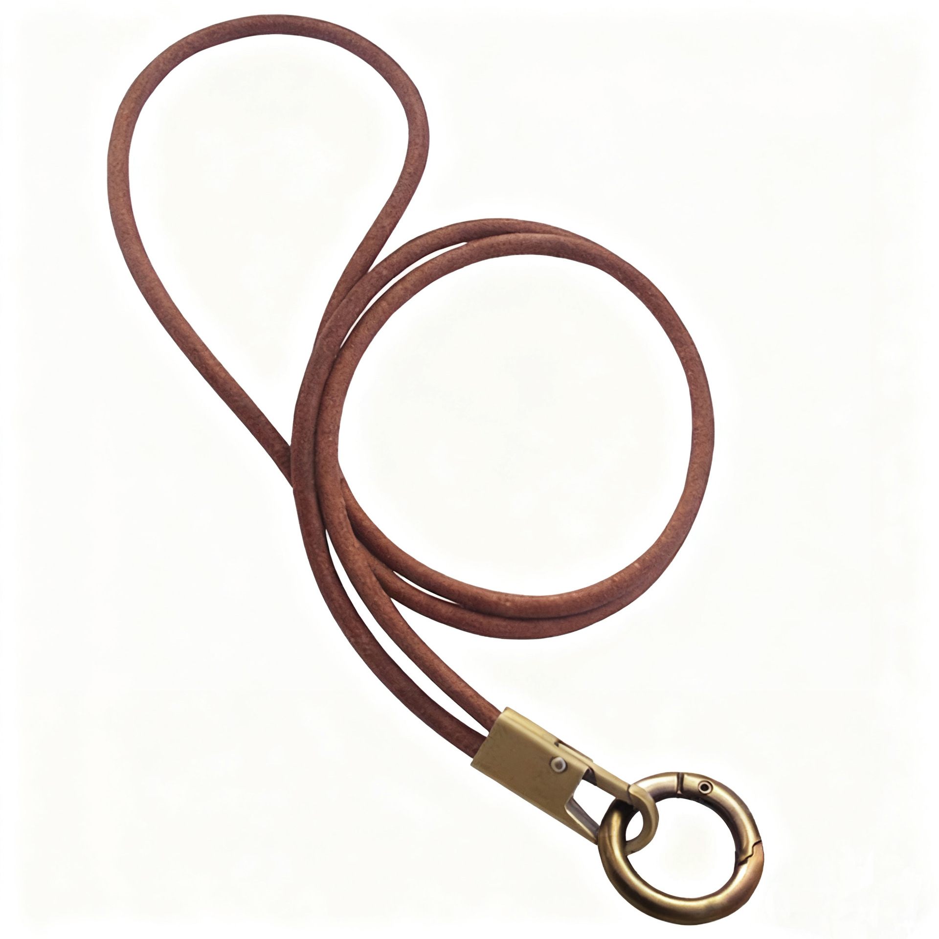 6:42cm Original color long style-hanging circle style