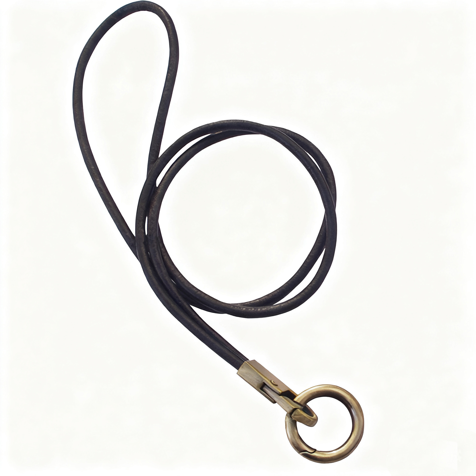 8:42cm Black long style-hanging circle style