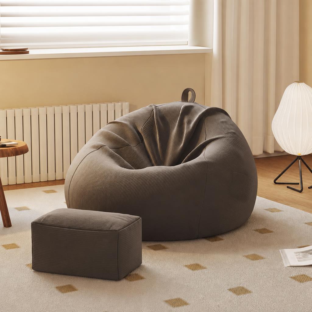 XL - rock gray   rectangular footrest