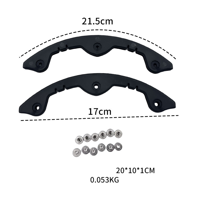 Three-hole trumpet black 2 pieces