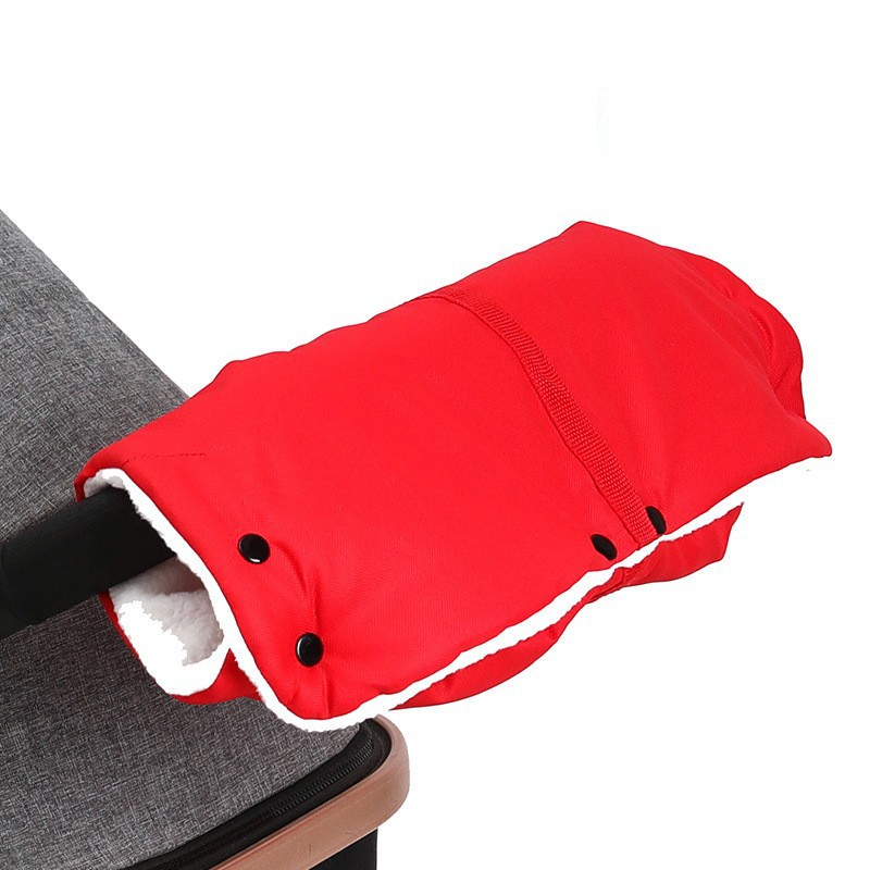 Integrated handle gloves red