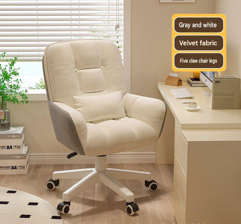 Grey White-Velvet [Nylon Five Claw]-Send Pillow