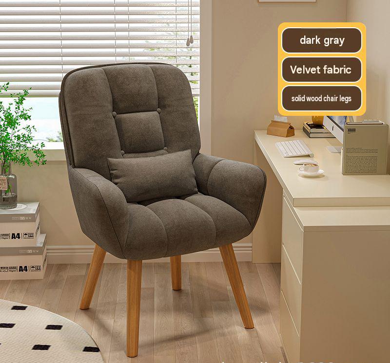dark gray-velvet [solid wood fixed]-send pillow