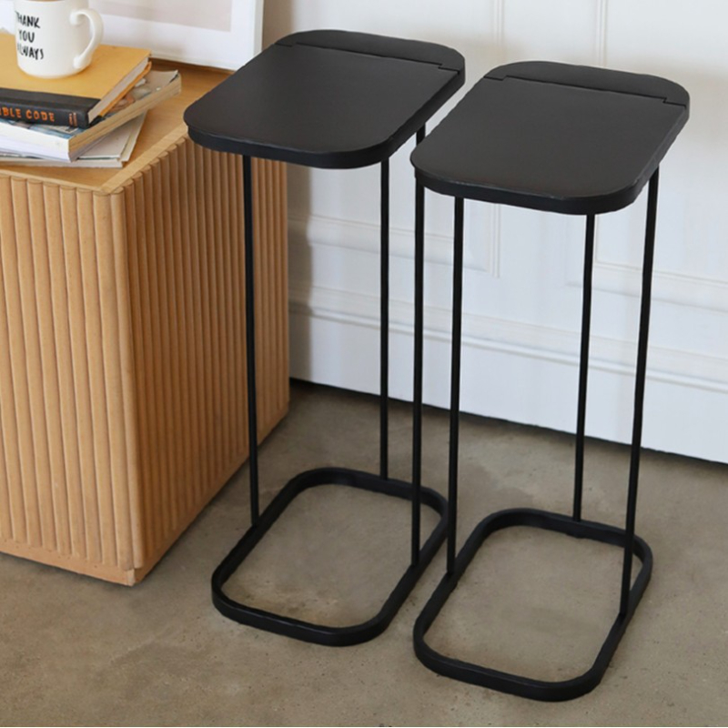 Black large 3-hole trash rack
