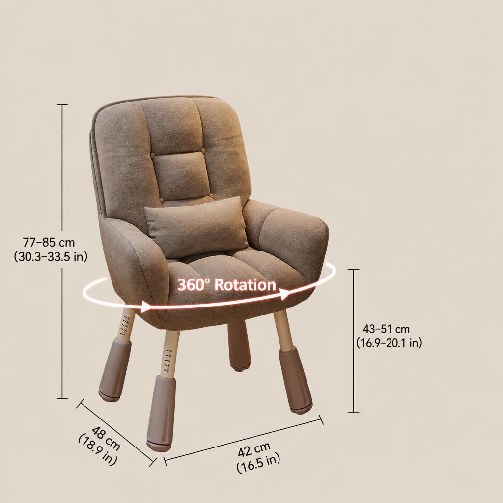 [rotating lifting model] light gray  velvet
