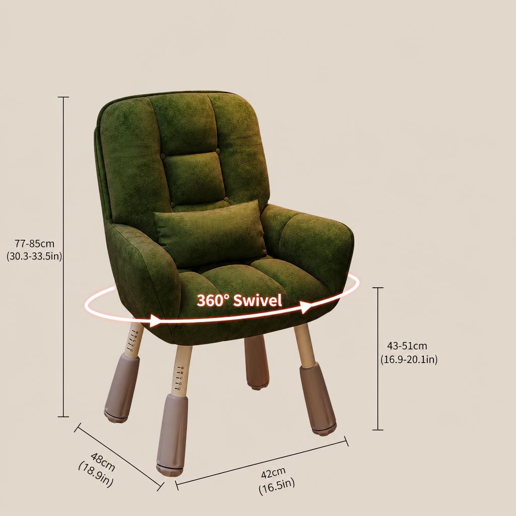 [rotating lifting model] green  velvet