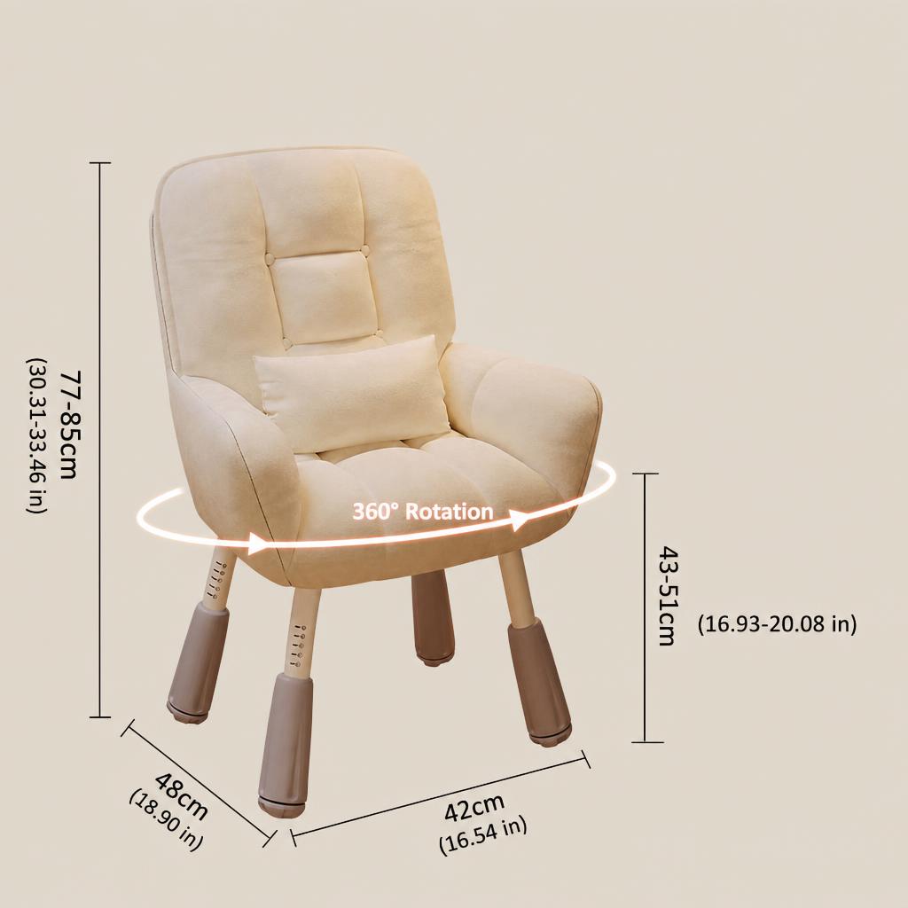 [rotating lifting model] white  velvet