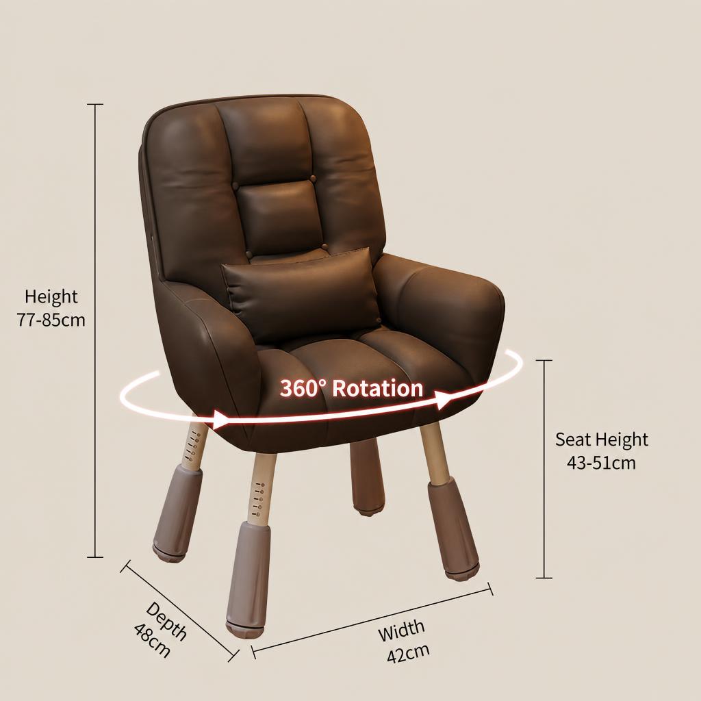 [rotating lifting model] dark gray   comfortable PU