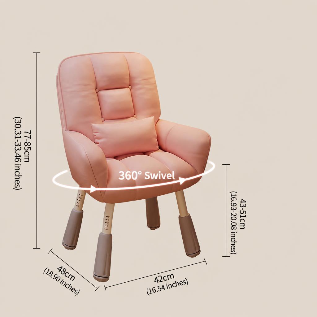 [rotating lifting model] pink   comfortable PU