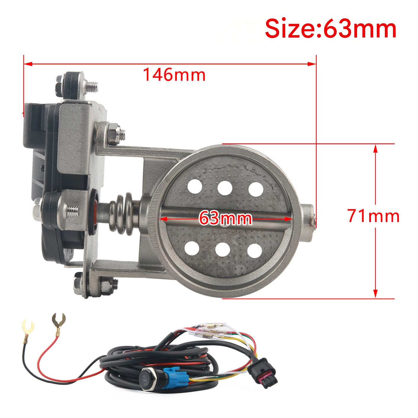 2.5 inches 63mm with hole
