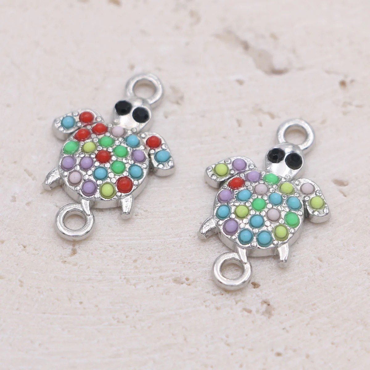 4:Colorful diamond turtle