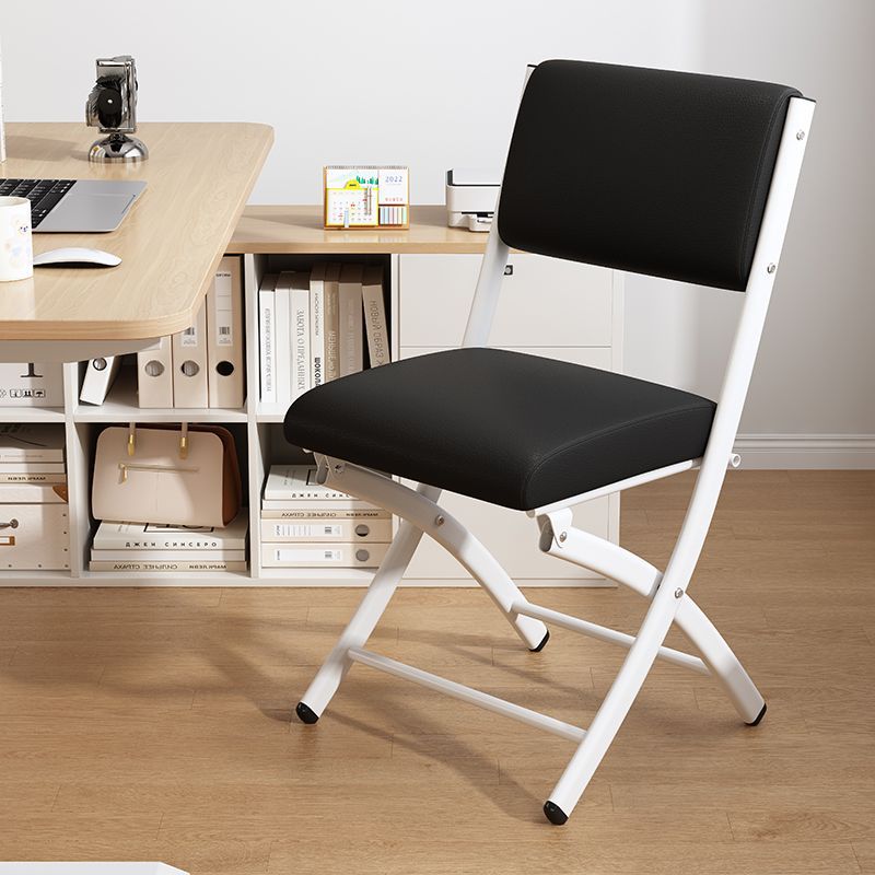 White iron frame-black