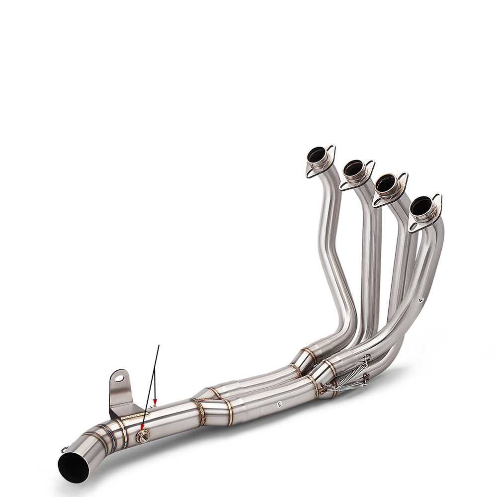 Z900 internal hanging hydrogen peroxide port front section - connected to the original car exhaust