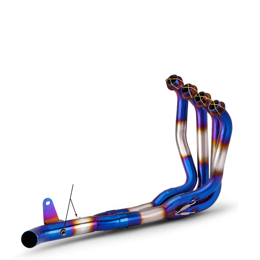 Z900 internal hanging hydrogen peroxide port and blue front section - connected to the original car exhaust