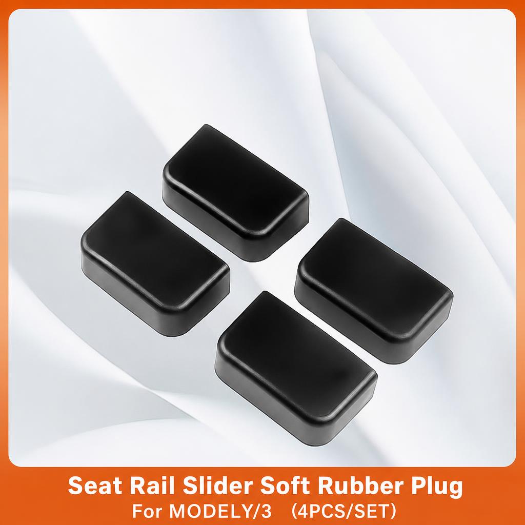 For New/Old Model Y3 Seat Slide Rail Protector 4pcs