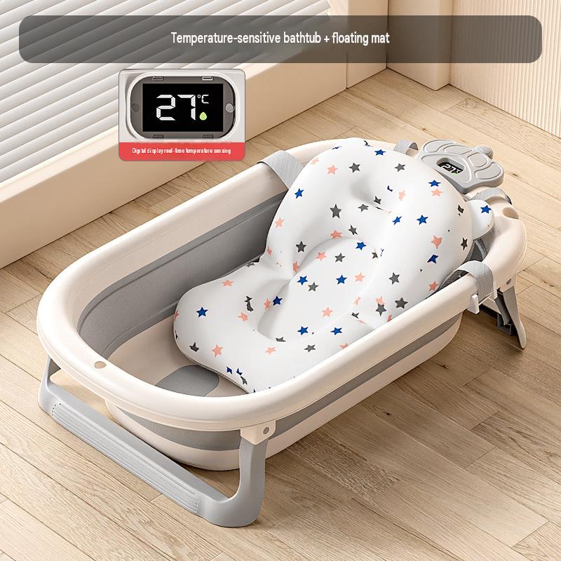 [digital temperature sensing] bathtub   star suspension pad