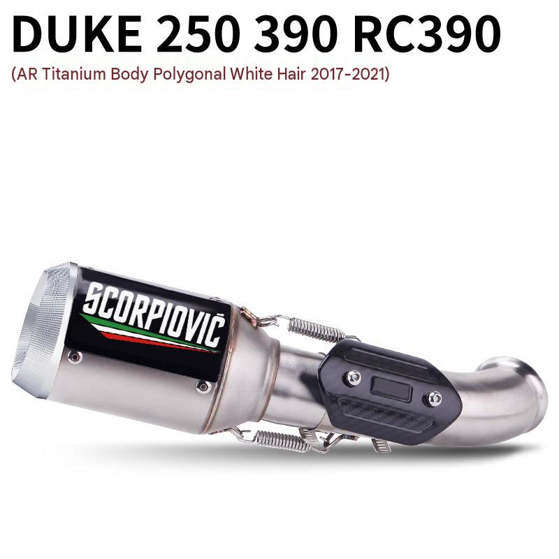 Middle section   AR titanium body multi-sided white head