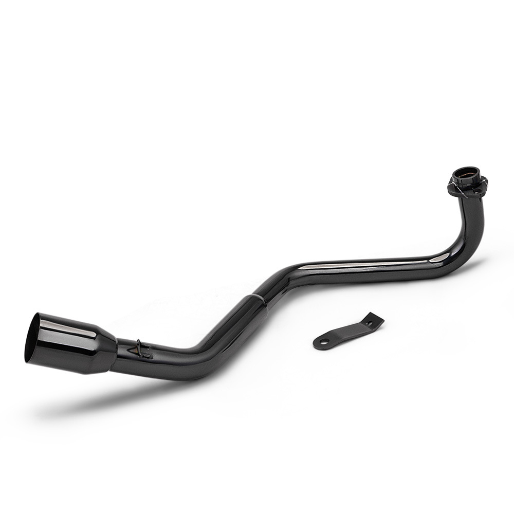 Msx125 stainless steel titanium black integrated front header