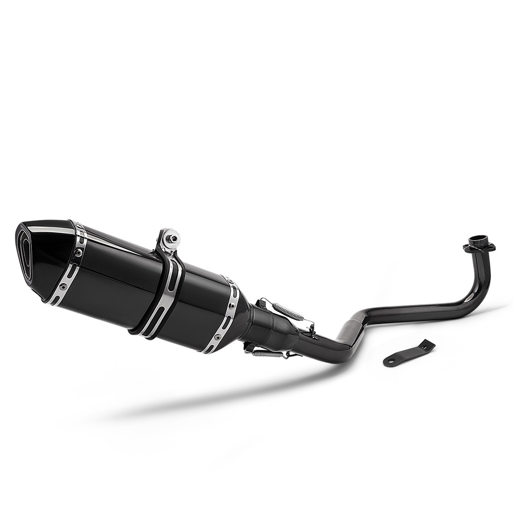 Msx125 titanium black integrated front section   370 small hex titanium black