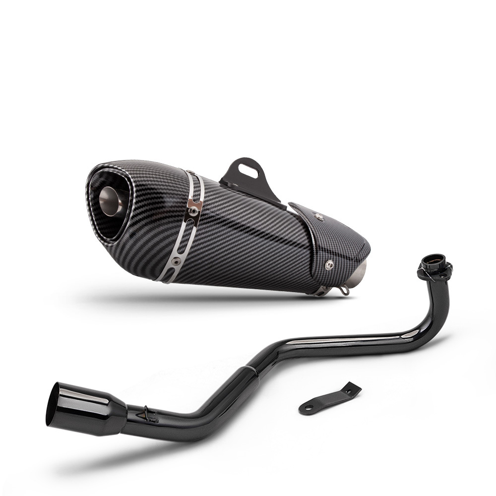 Msx125 titanium black integrated front section   s1 full imitation carbon fiber