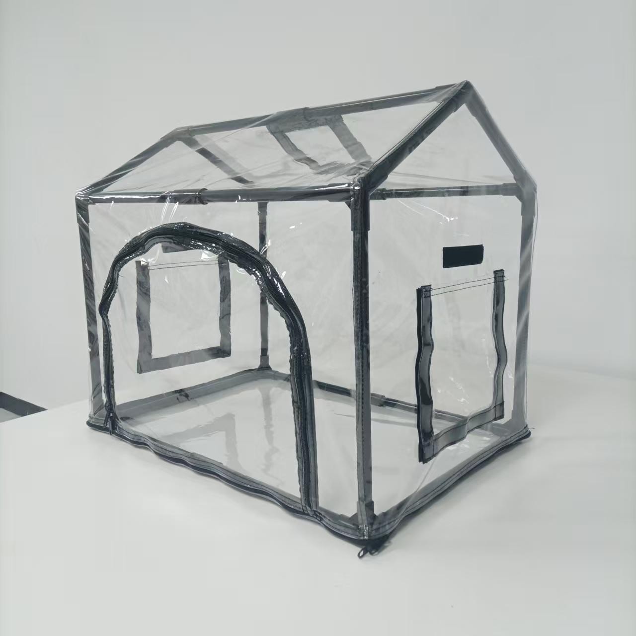 spire model with three windows