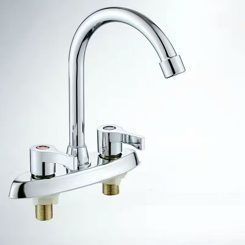 Dual valve and double control