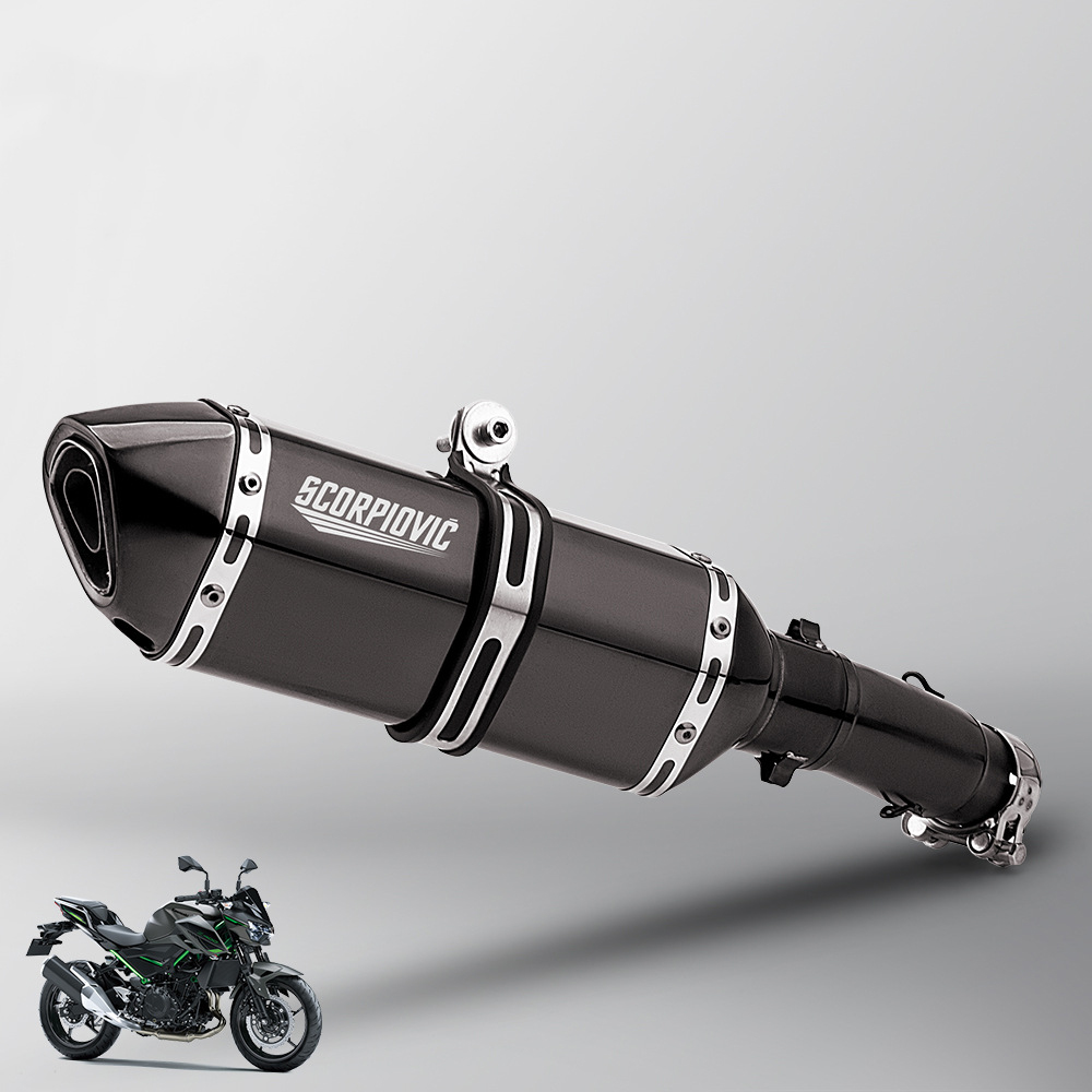 Z400/ninja400 titanium black middle section   370 small hexagonal titanium black