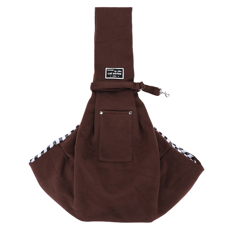 Brown (polyester strap mobile phone pocket)
