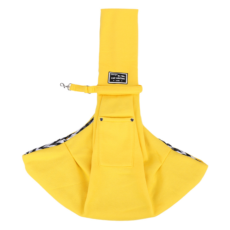 Yellow (polyester strap mobile phone pocket)