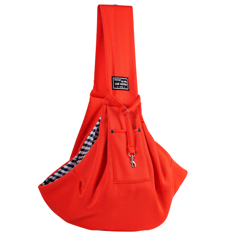Orange (polyester strap mobile phone pocket)