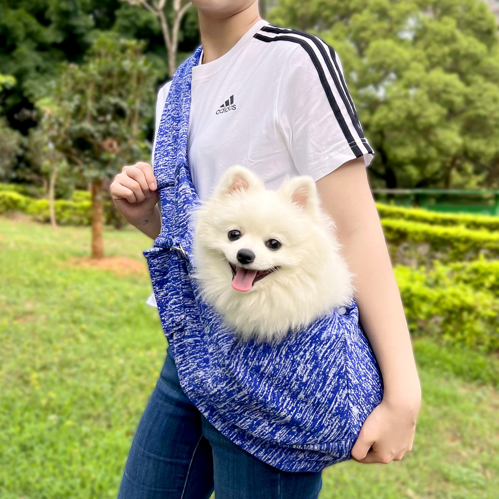 390 Crossbody Bag Thick Needle dark blue