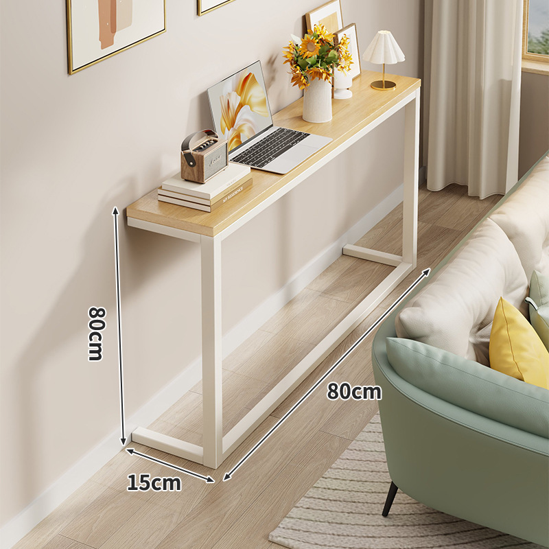 Natural wood color + white frame, length 80 * width 15 * height 80