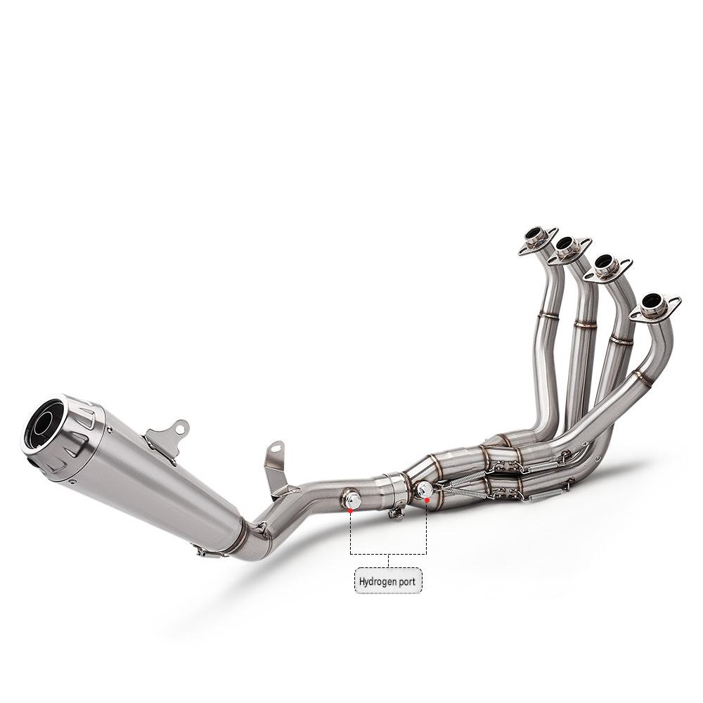 Z900a2 external dual oxygen port front section   aw30 stainless steel